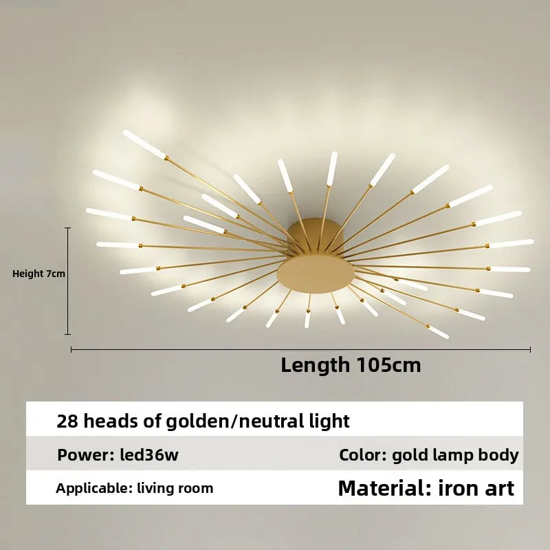 Nordic LED Ceiling Light Fixture - Modern Home Decor Lighting