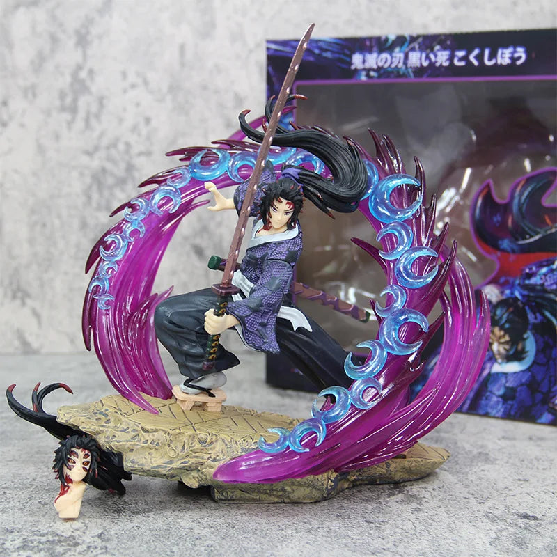 Kokushibo Tsugikuni Yoriichi Demon Slayer Figure - Fierce Battle Decor