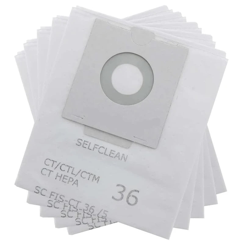 FESTOOL Self-Clean HEPA Filter Bags for 36 CTL CTM Dust Extractors – 5-Pack