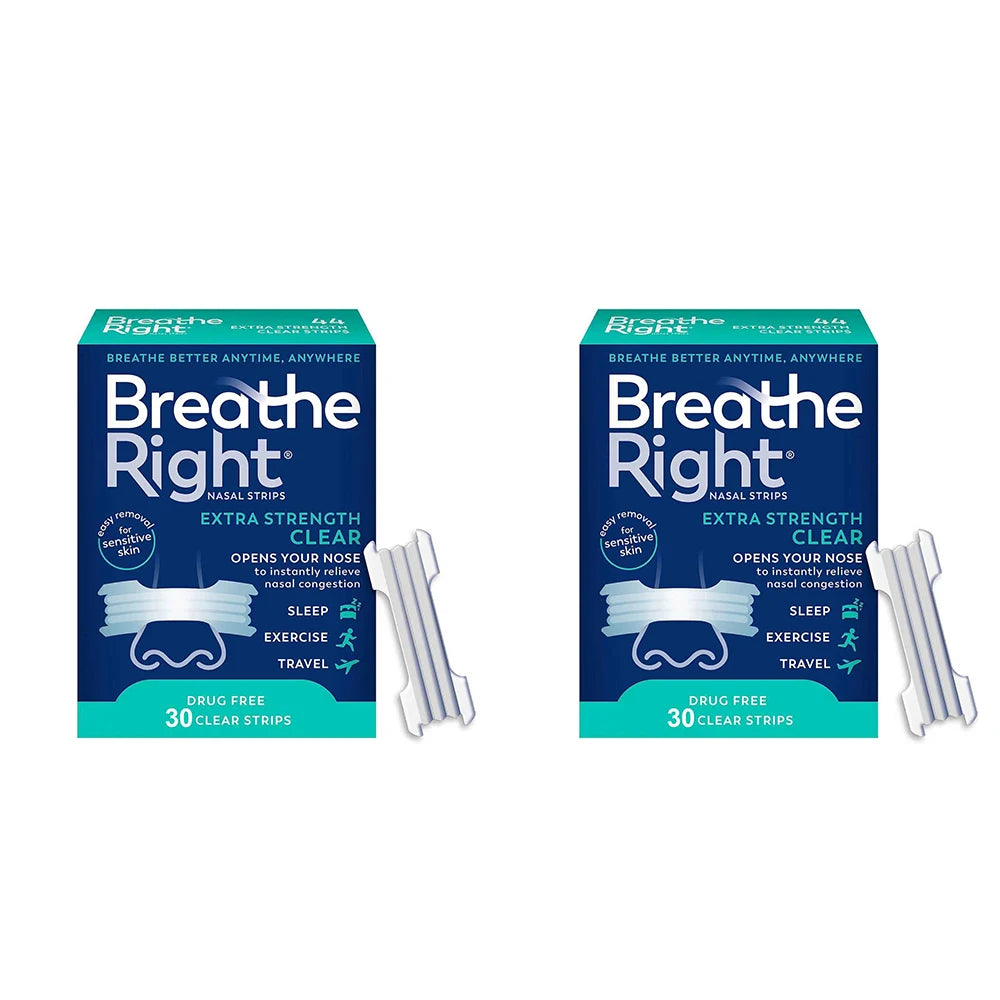 30/60/90 Pcs Anti-Snoring Nasal Strips for Better Sleep & Breathing
