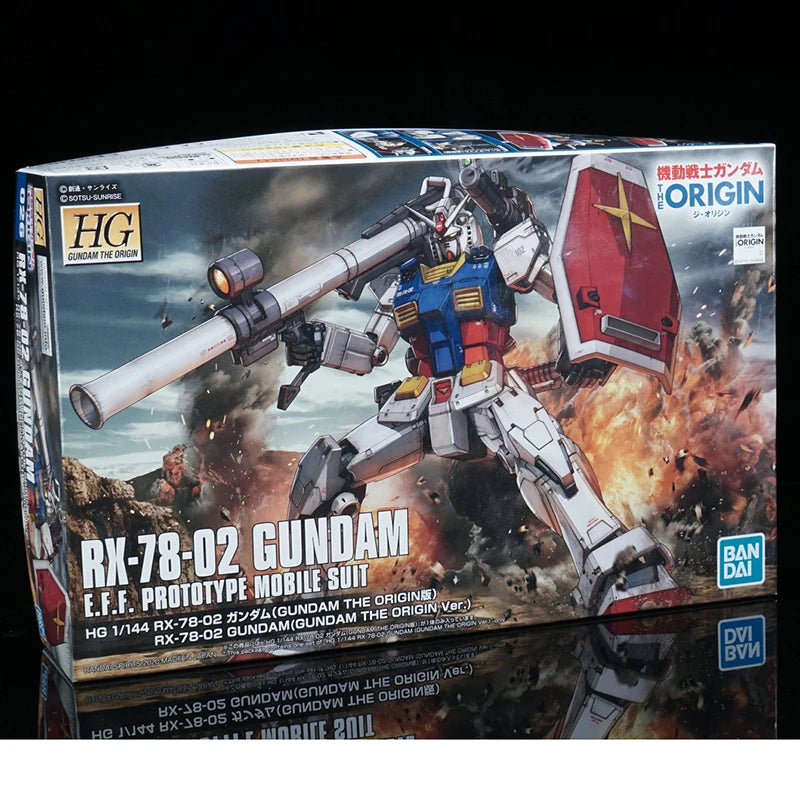 Bandai RX-78-02 Gundam Model Kit - Epic Assembly Action Figure