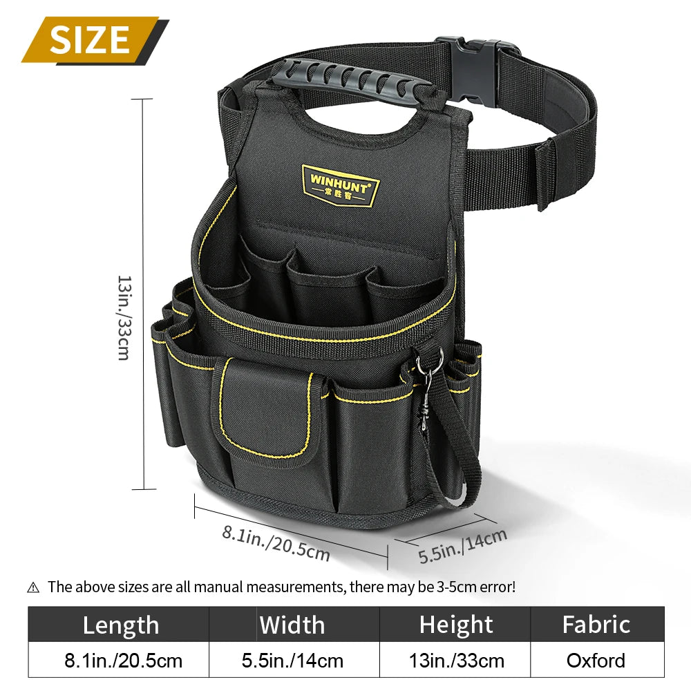 Professional Electrician Tool Pouch - Durable OXFORD Cloth Design