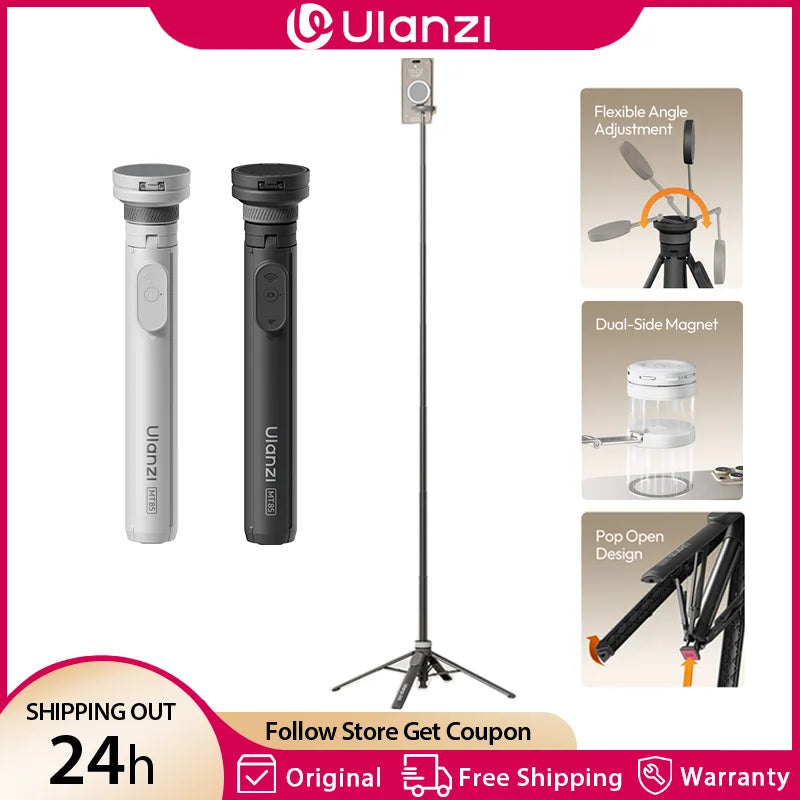 Ulanzi MT85 1.5M MagSafe Tripod & Selfie Stick for Perfect Shots