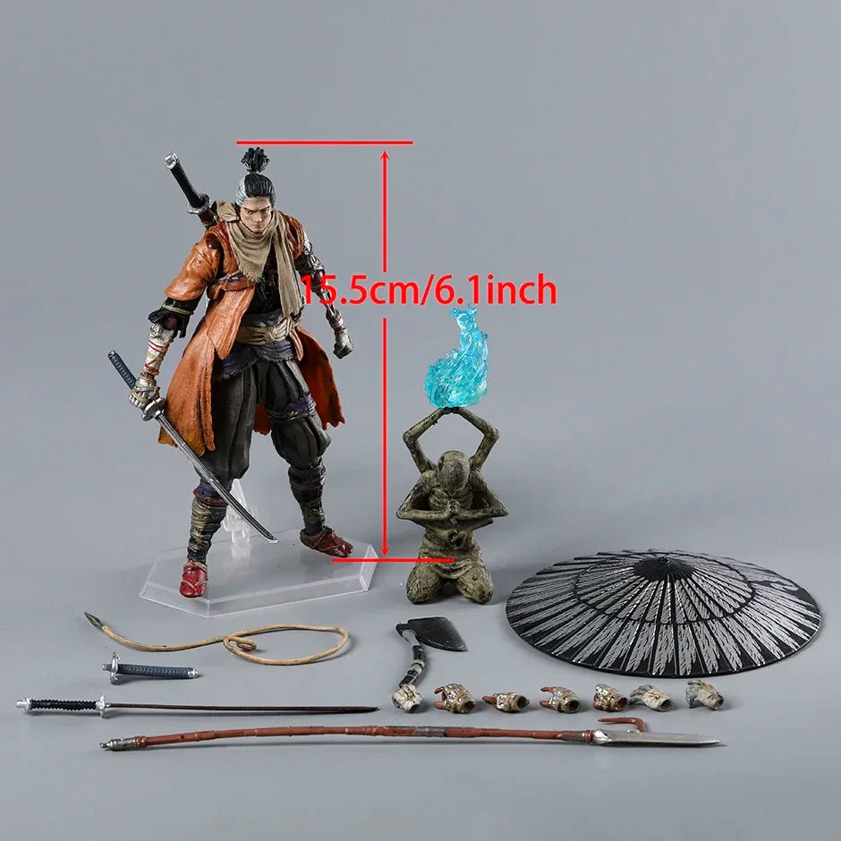 Figma 483DX Sekiro Action Figure - Premium PVC Collectible Toy