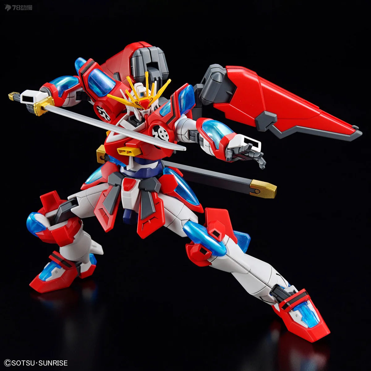 Bandai HG Star Burning Gundam Action Figure Model Kit