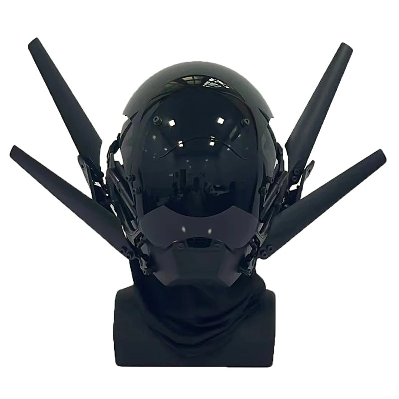Unisex Cyber Punk Mask - Stylish Cosplay for Festivals
