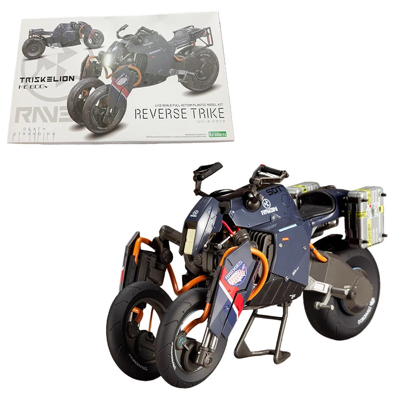 Kotobukiya Death Stranding Ludens Figure with Triskelion Motorcycle
