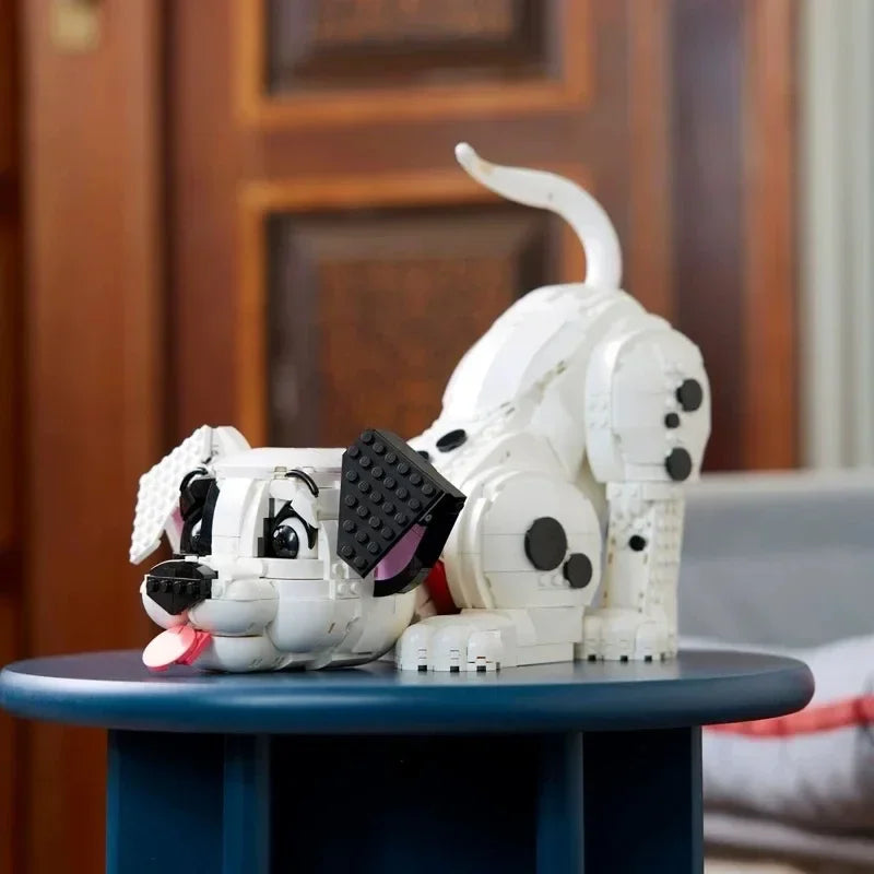 Creative Cartoon Puppy Dog Building Blocks - Fun Pet Assembly Toy