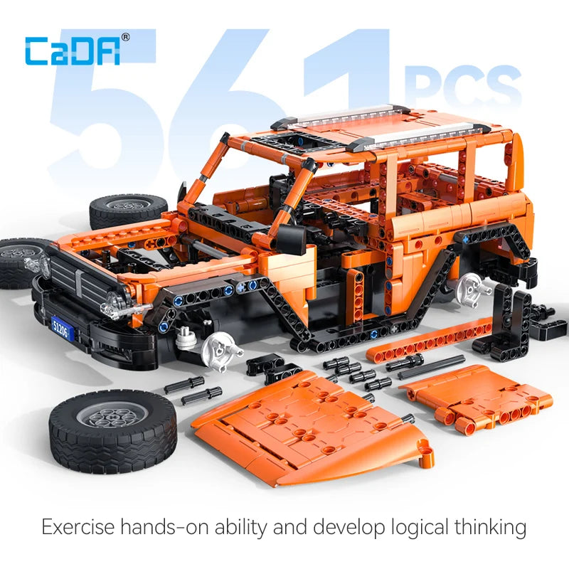Cada 561-Piece Remote Control Off-Road Truck Building Blocks Toy