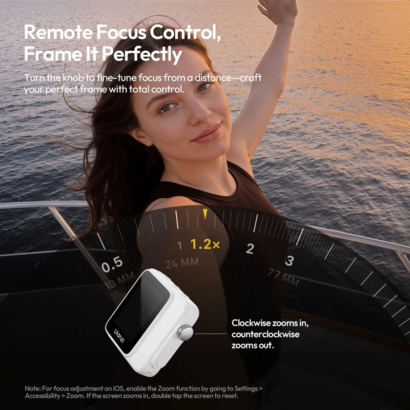 Ulanzi VM02 Magnetic Wireless Selfie Monitor Screen for iPhone