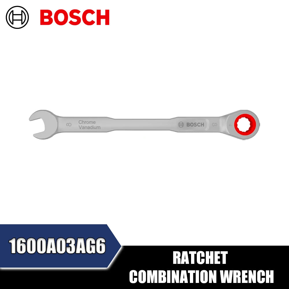 Bosch Ratchet Combination Wrench - High Power & Ergonomic Design