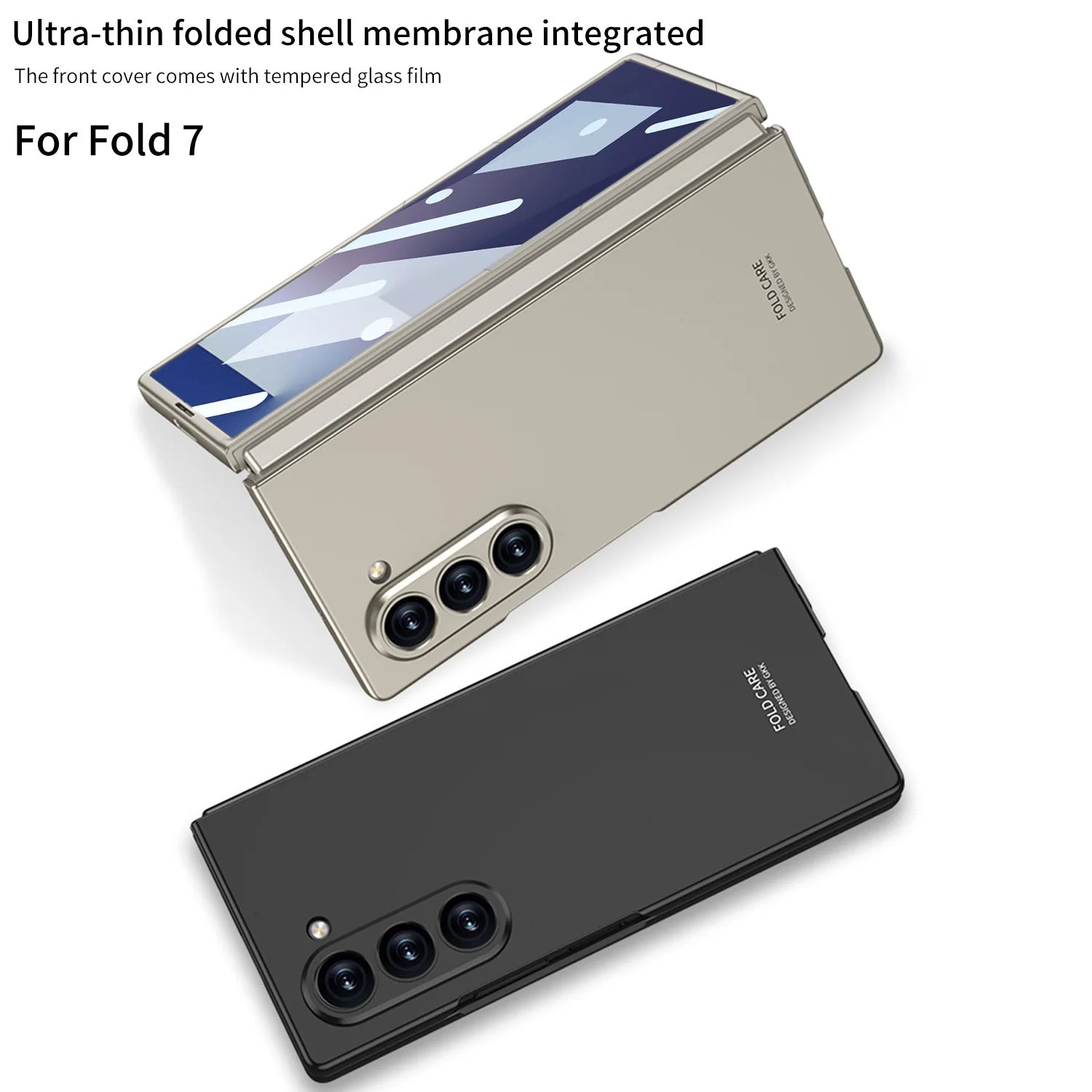 Sleek Ultra-Thin Samsung Z Fold7 Case - Shockproof & Anti-Scratch