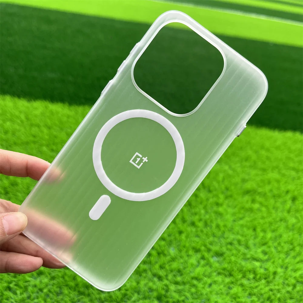 OnePlus Luxury Slim Matte Clear Case for 13, 15, and ACE Series
