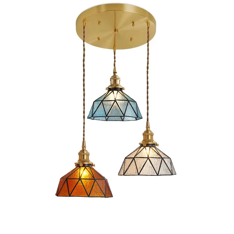 Nordic Retro Green Pendant Light for Stylish Home Decor