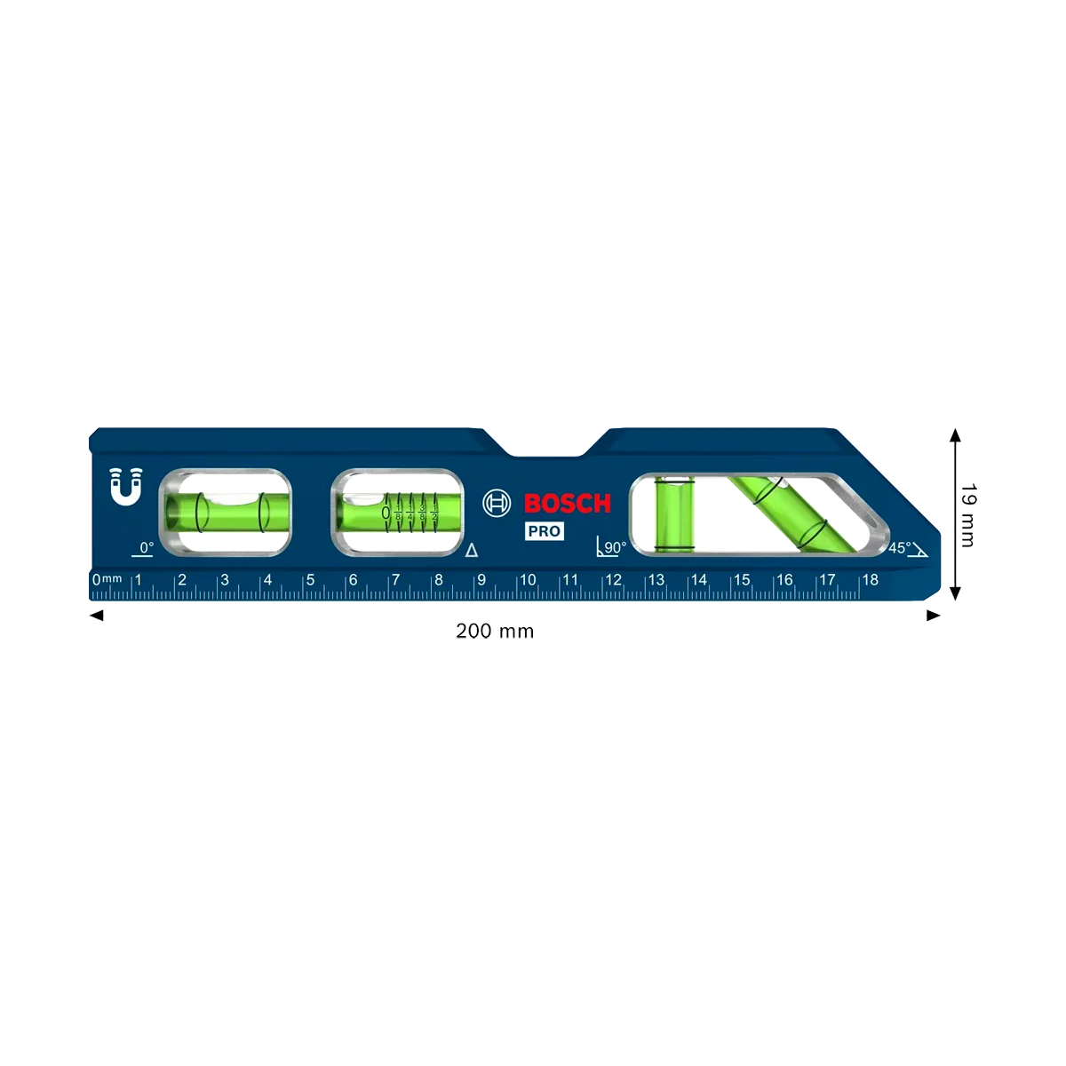 Bosch PRO Billet Torpedo Level - Durable & Accurate Measurement Tool