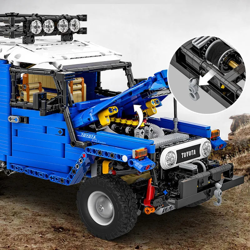 MOULD KING MOC-4889 1:12 Off-Road SUV Crawler Building Blocks Kit