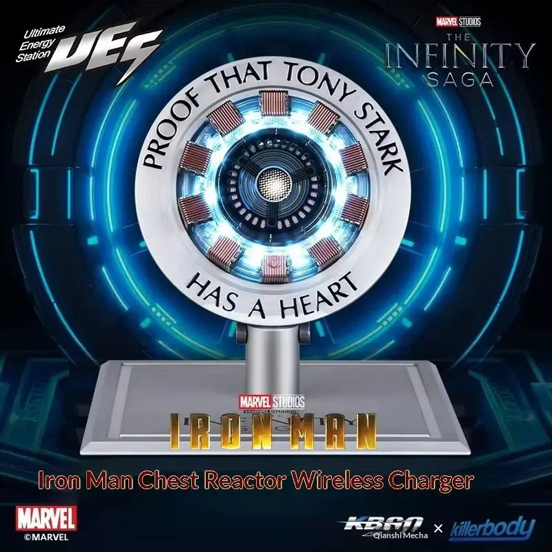 Killerbody Marvel Iron Man Alloy Base Wireless Charger - Exquisite Design