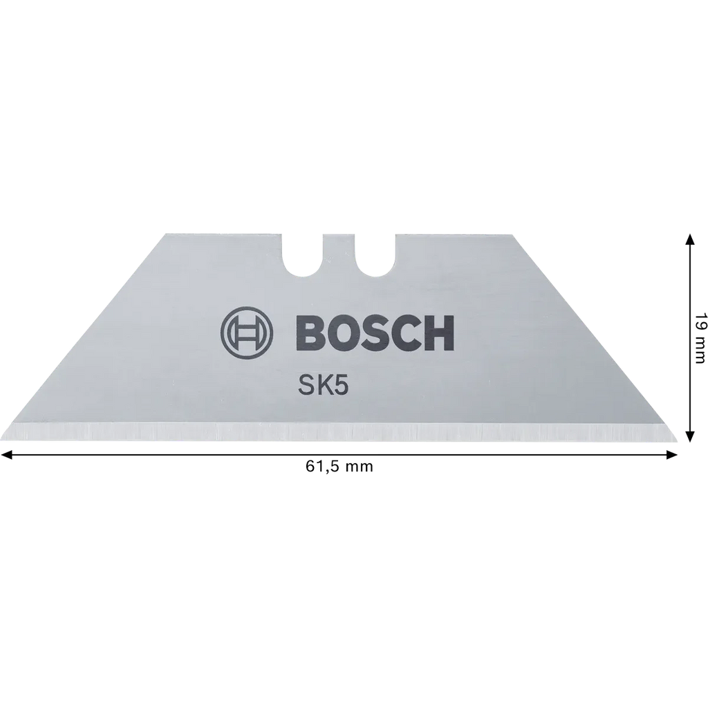 Bosch 10PCS Trapezoidal Blades for Craft Knife - Durable & Reliable
