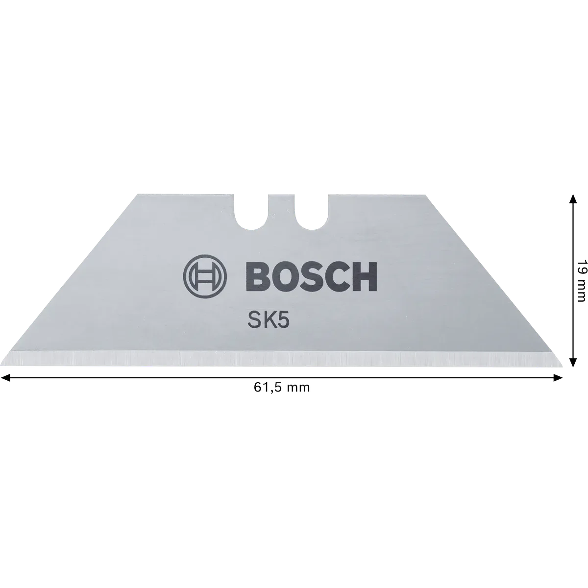 Bosch 10PCS Trapezoidal Blades for Craft Knife - Durable & Reliable