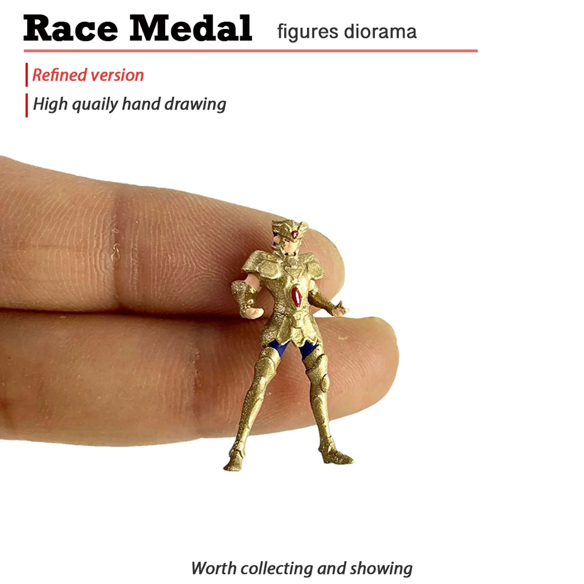 12cm Mini Gold Saint Seiya Figure - Stunning Collectible Doll