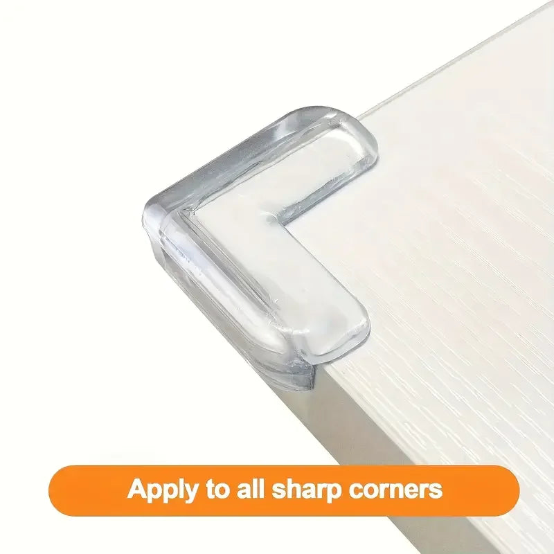 10 Premium Transparent Silicone Corner Protectors for Safe Home Edges
