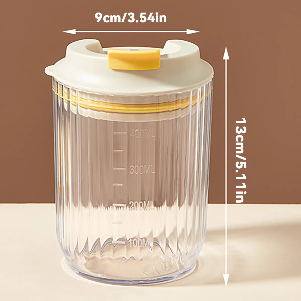 450ml Portable Leak-Proof Coffee Cup – Heat & Cold Resistant