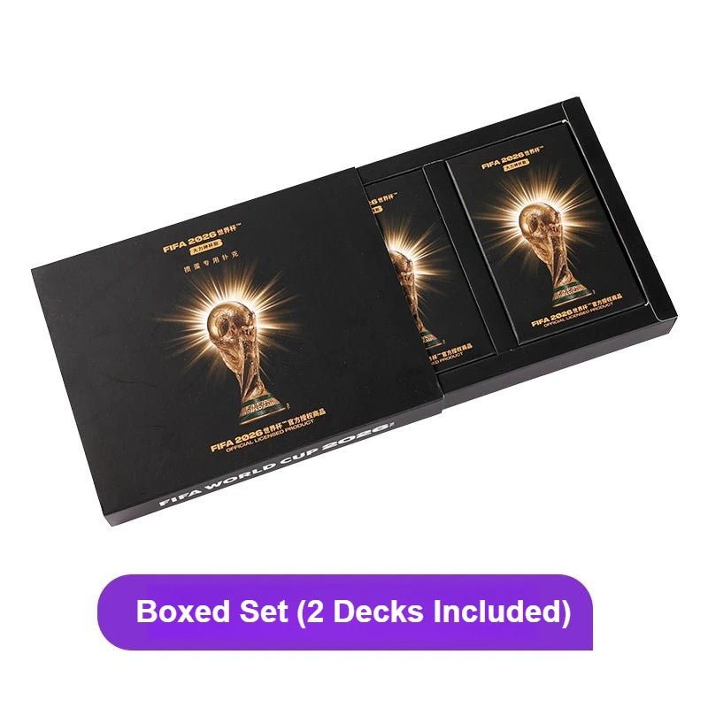 FIFA 2026 World Cup Playing Cards - Two Decks, Linen Texture