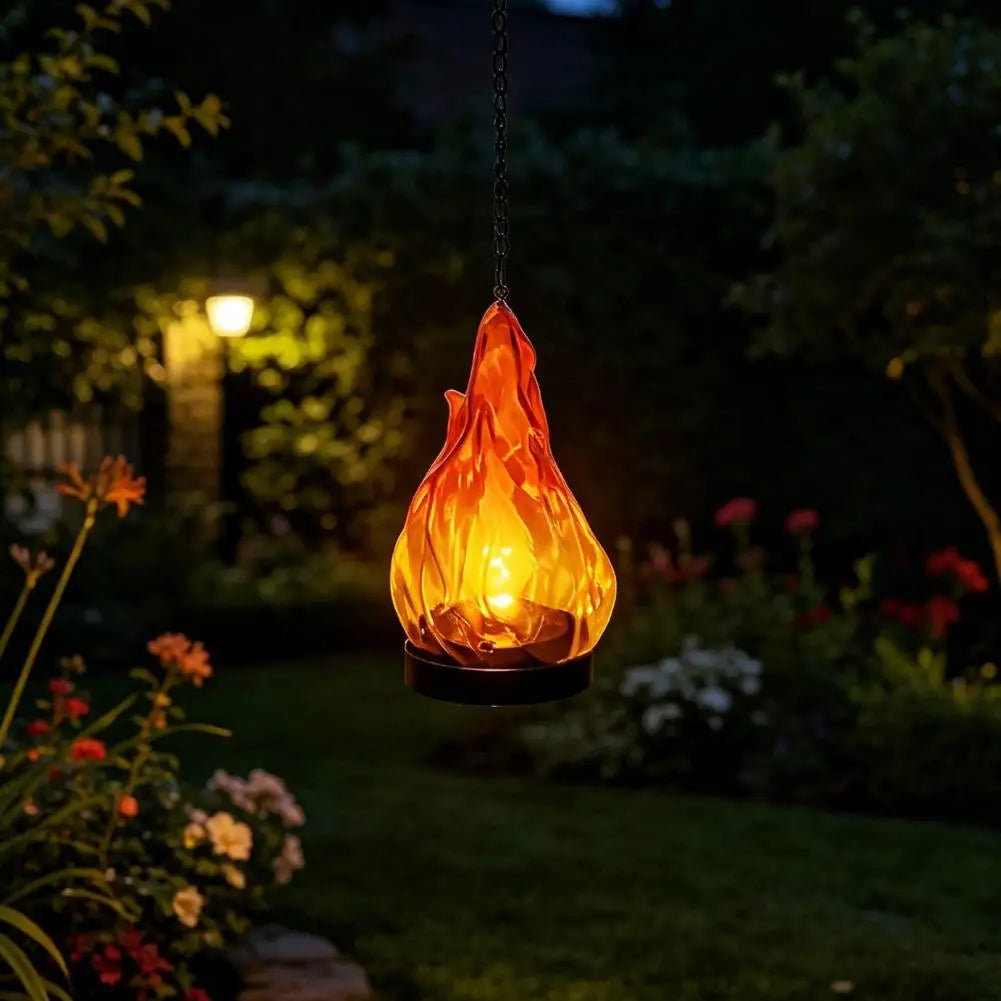 Solar Torch Light – Waterproof Outdoor Lantern for Garden Decoration