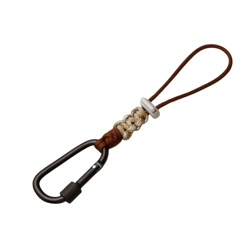 Hand Woven Paracord Water Bottle Holder for Outdoor Adventures