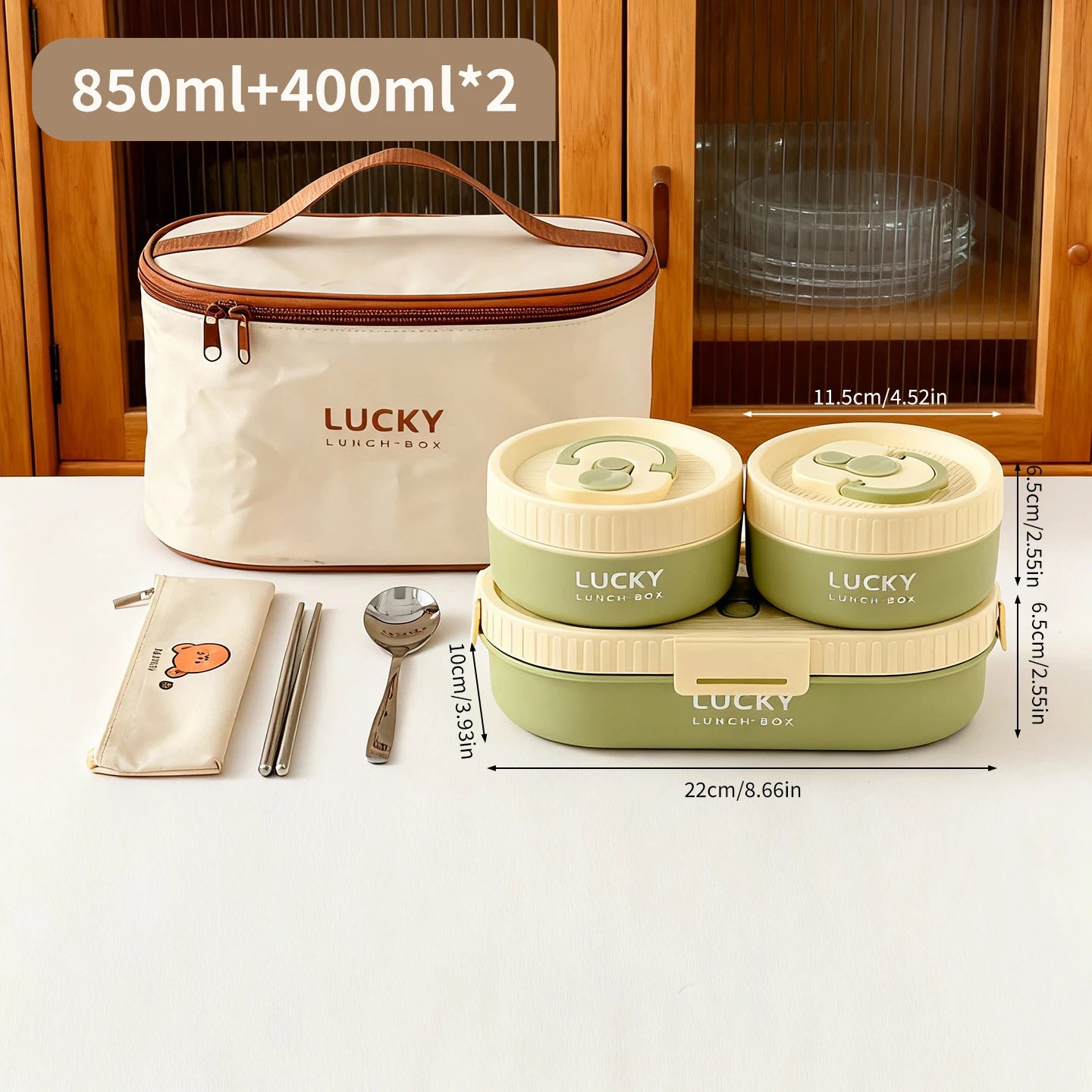 850ML Stainless Steel Thermal Bento Lunch Box - Perfect for Kids