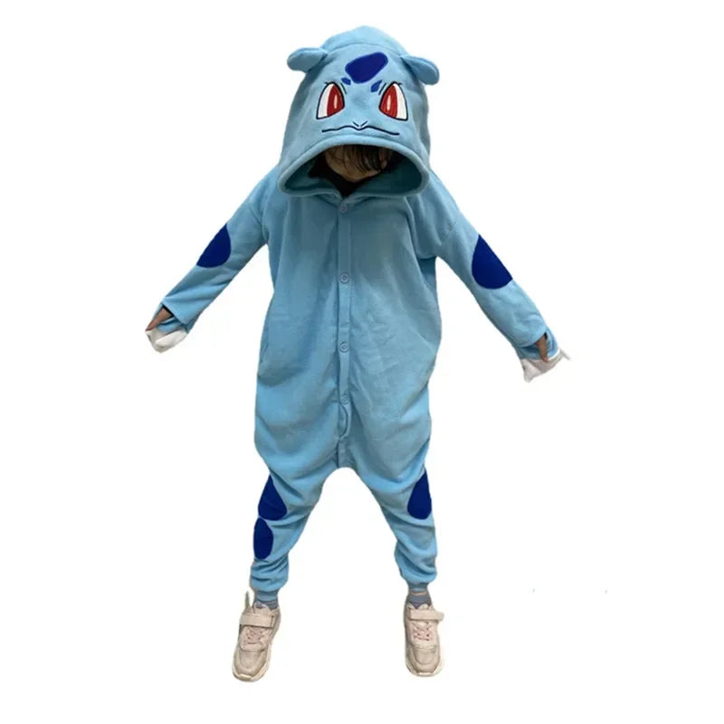 TAKARA TOMY Pokemon Kigurumi Pajamas - Jigglypuff, Pikachu & More!