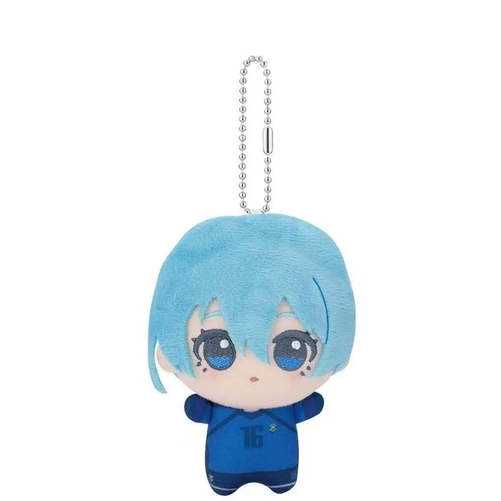 Blue Lock Hiori You Isagi Yoichi Cosplay Plush Doll & Keychain Charm
