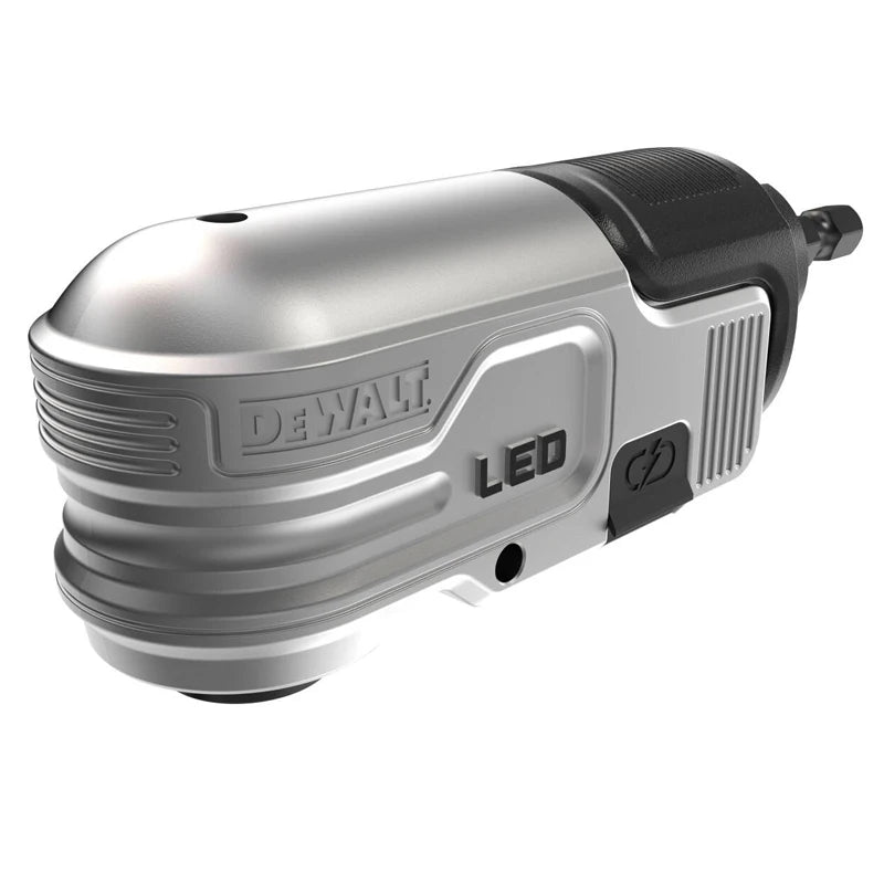 DEWALT Right Angle LED Attachment - Bright Light for Tight Spaces