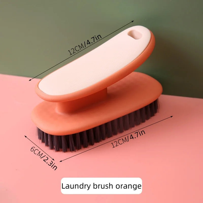 Multifunctional Long-Handled Laundry Brush - Gentle on Clothes