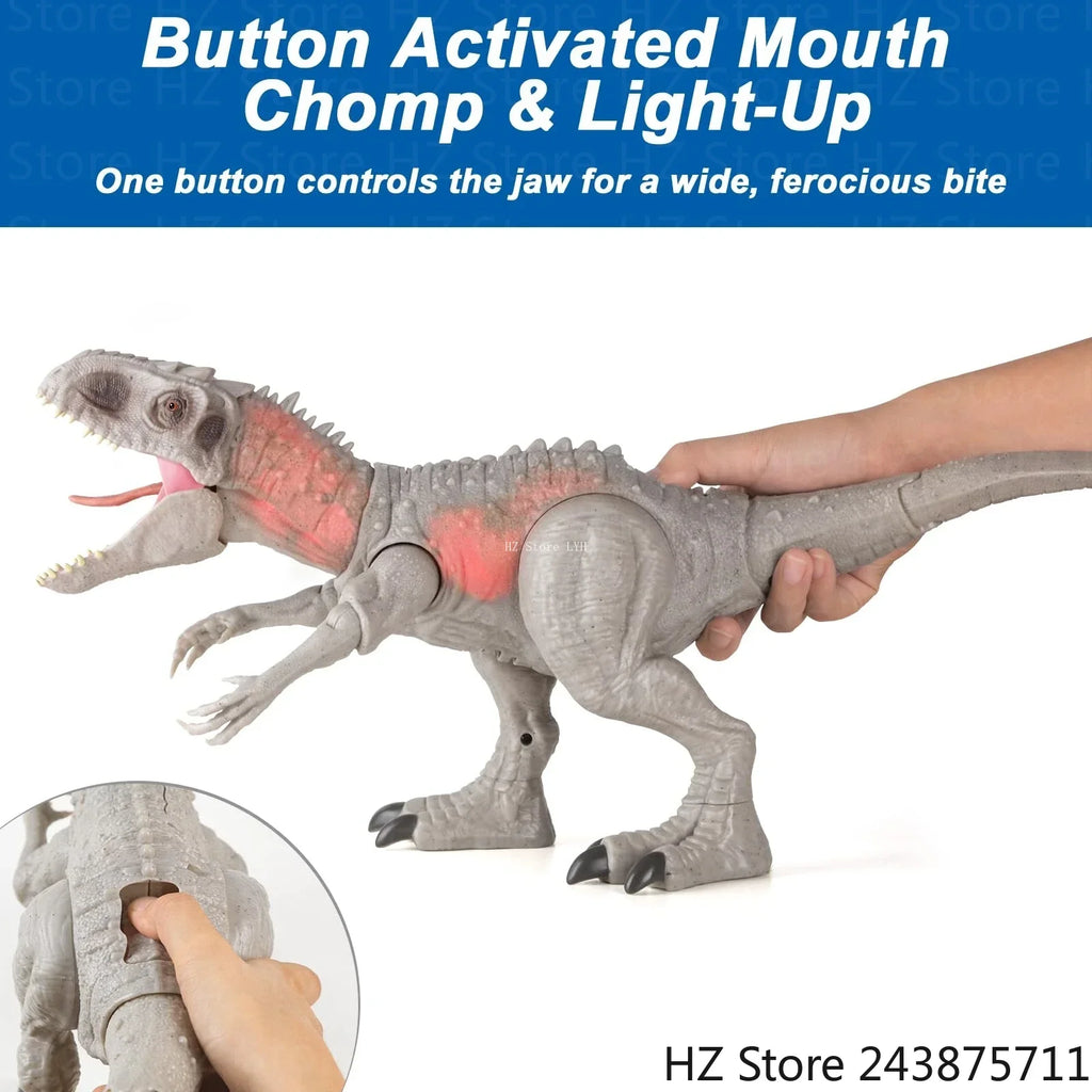Indominus Rex Dinosaur Toy - Roaring Action Figure for Kids