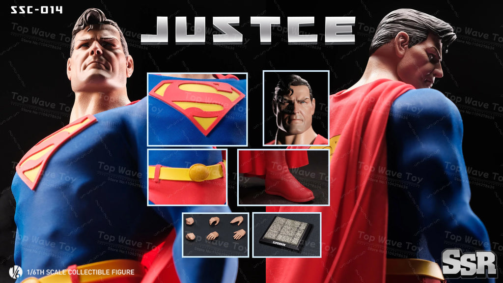 1/6 Justice Knight & Savior Action Figures - Collectible Anime Models