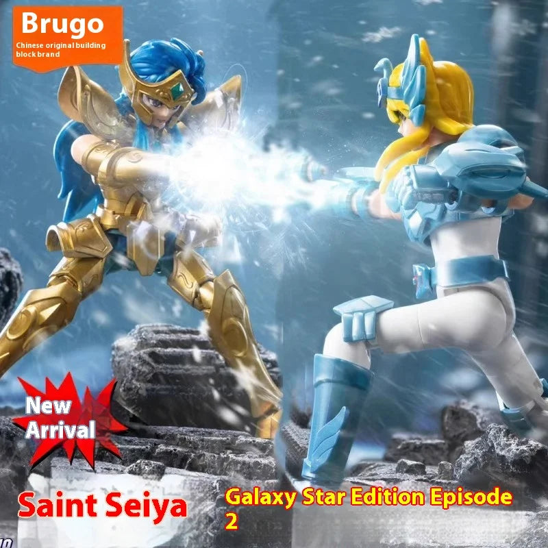 Blokees Saint Seiya Galaxy V2 Action Figures - Iconic Anime Collectibles