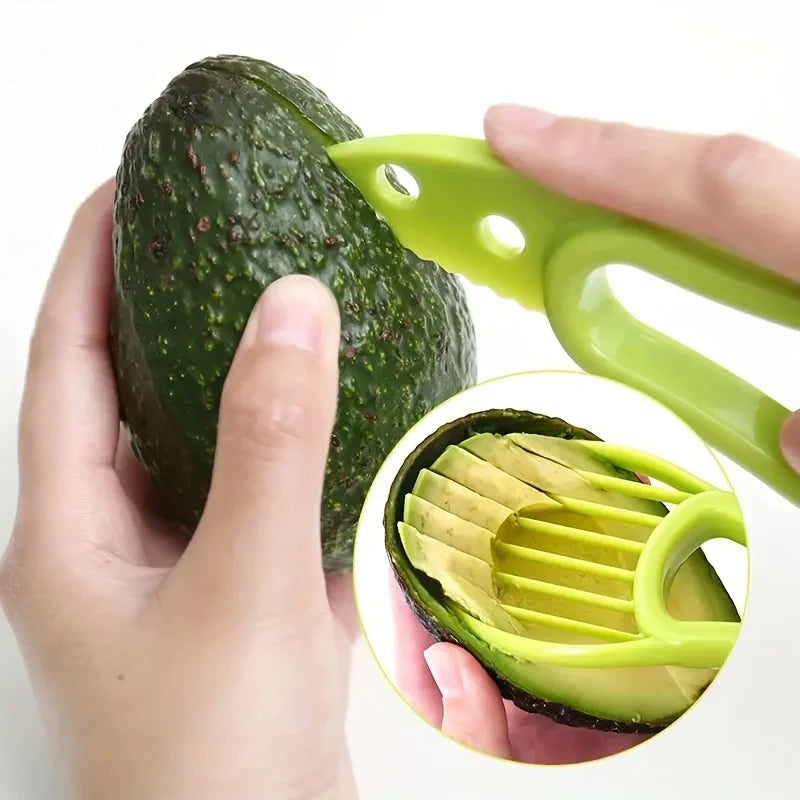 3-in-1 Avocado Slicer: Perfect Tool for Home & Outdoor Use