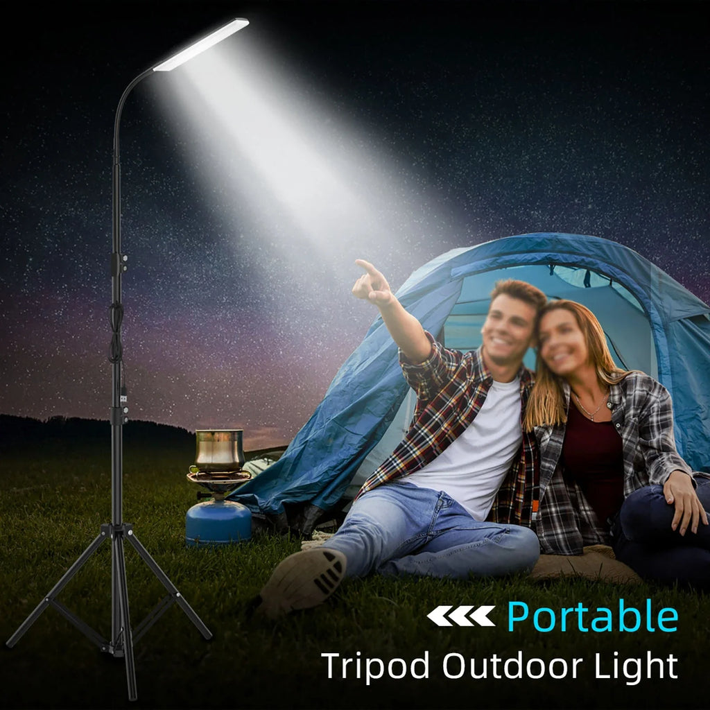 Adjustable Outdoor Camping Light with Tripod - 1680 Lumens Bright