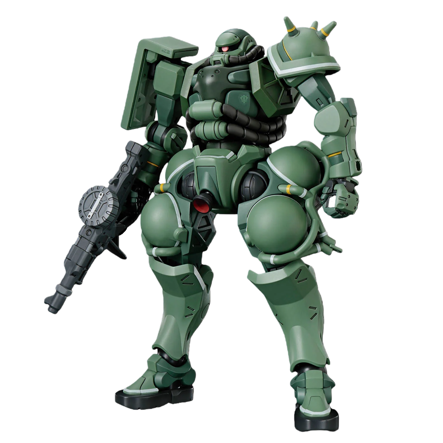 Bandai HG 1/144 GQ Zaku Action Figure - Police Zaku Model Toy