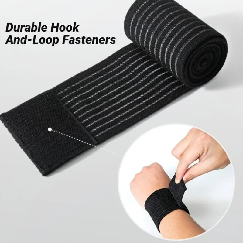 Adjustable Elastic Wrist Support for Gym & Sports - Injury Prevention