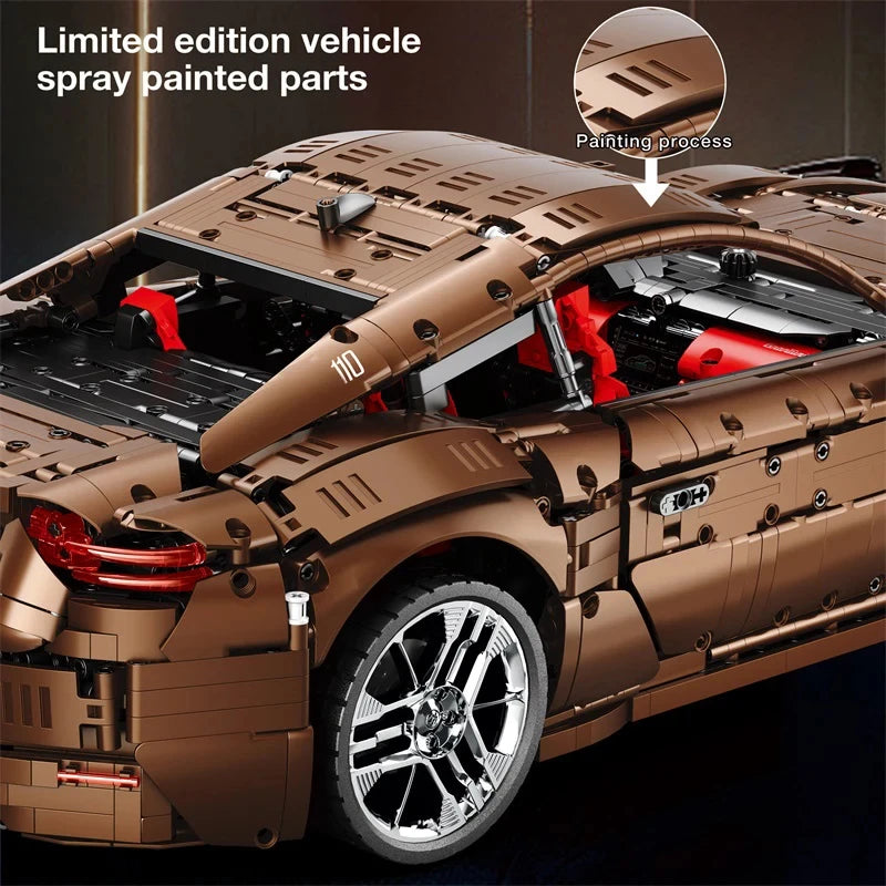 5480-Piece Sports Car Building Kit - MOC GranTurismo Model Toy
