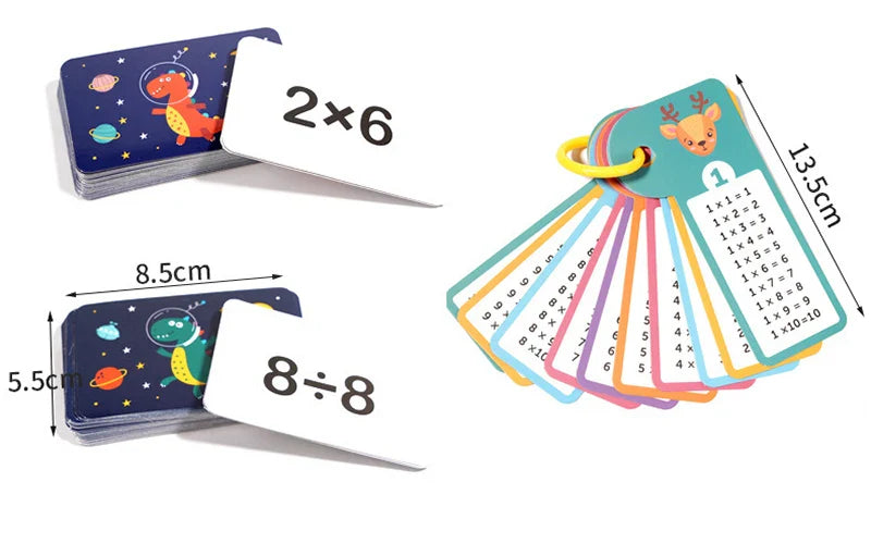 Montessori 99 Multiplication Board - Fun Math Learning Tool for Kids