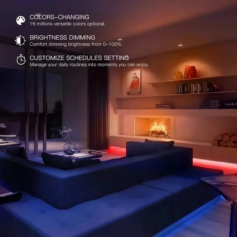 Yeelight Smart LED Light Strip 1S RGB - WiFi Control, 2M Length