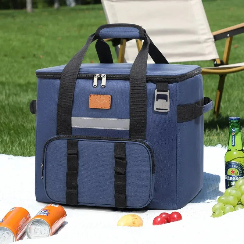 40L Insulated Thermal Backpack - Leak Proof Lunch & Picnic Cooler