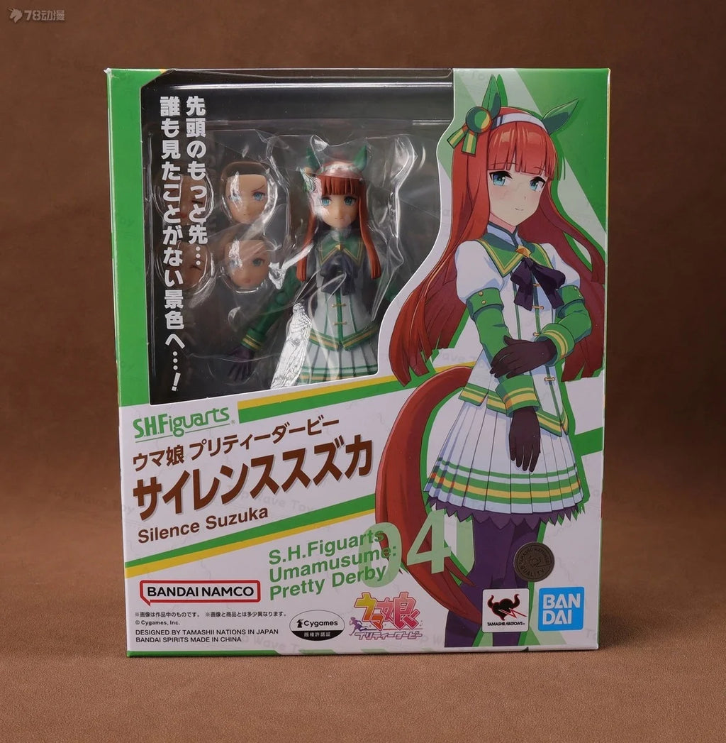 Bandai SHF Umamusume Oguri Cap Kitasan Black Silence Suzuka Figure