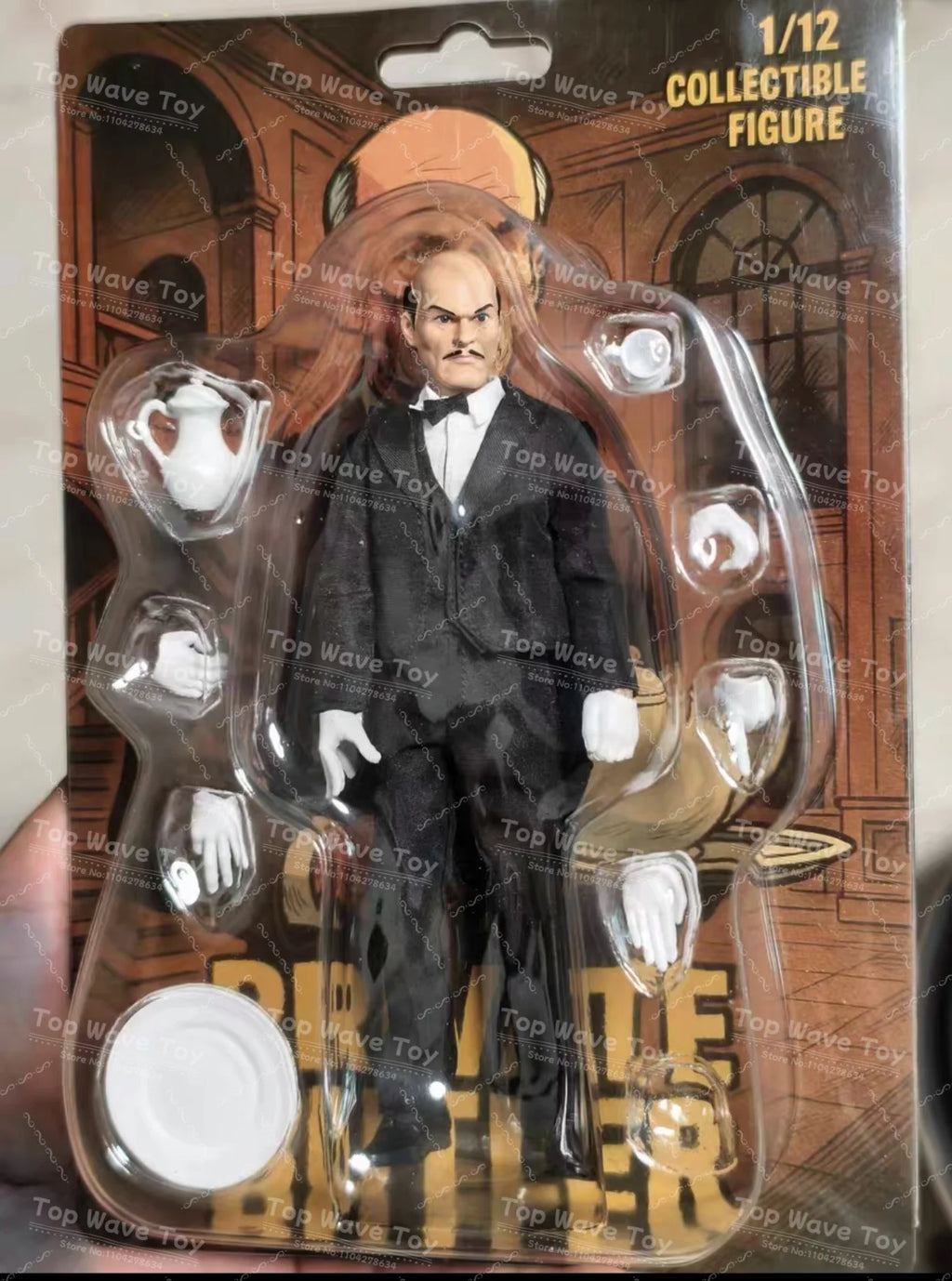 Anime Butler Action Figure - 6" Model with Suit & Accessories