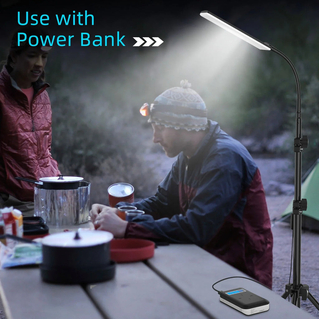 Adjustable Outdoor Camping Light with Tripod - 1680 Lumens Bright