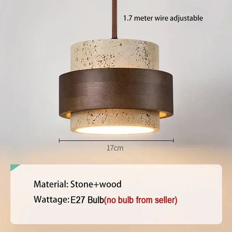 Stylish LED Stone Pendant Chandelier for Modern Home Decoration