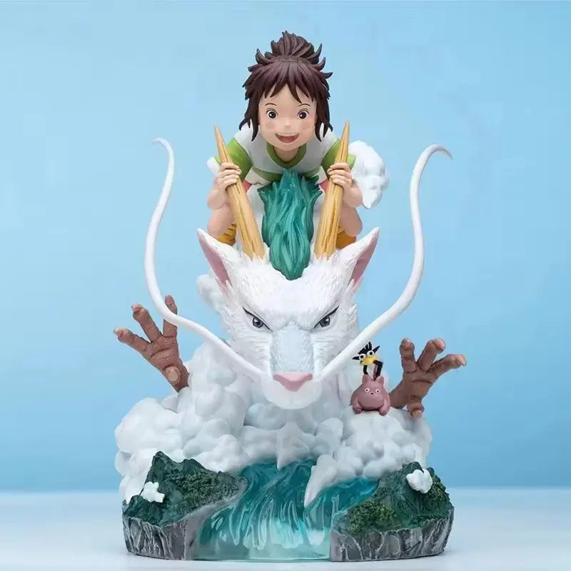 Chihiro & Kohakunushi PVC Action Figures - Collectible Anime Dolls